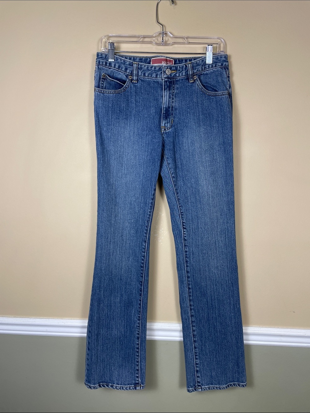 GAP Women’s Y2K Boot Cut Medium Wash Preppy Western Denim Jeans